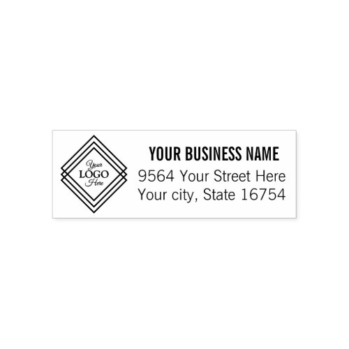 Your Business Logo Address Self_inking Stamp