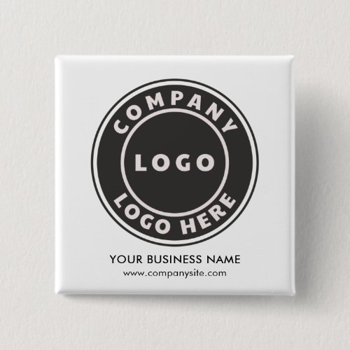 Your Business Logo and Company Website Custom Button