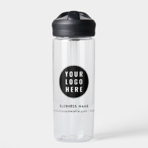 Your Business Logo and Company Website Promotional Water Bottle