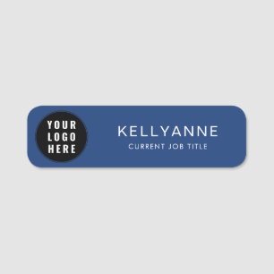 Your Business Logo and Staff Coworkers Custom Name Tag