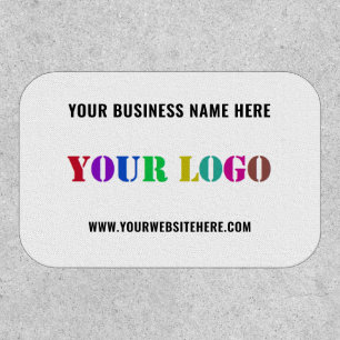 Your Business Logo and Text Company Patch Template