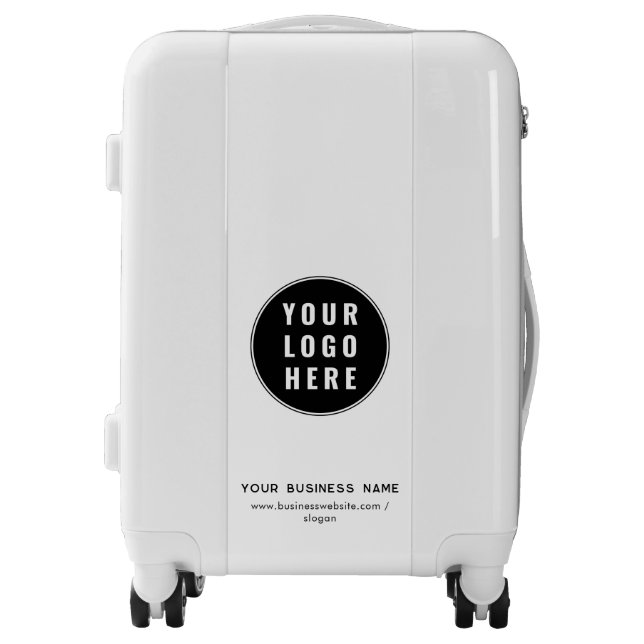 Your Business Logo and Website Custom Corporate Luggage (Front)