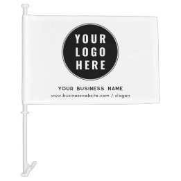 Your Business Logo and Website Custom Marketing Car Flag