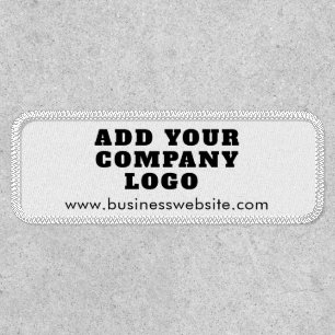 Your Business Logo and Website Employees Custom Patch