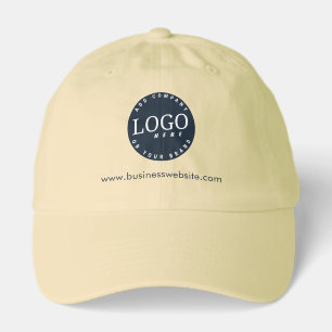 Your Business Logo and Website Hat