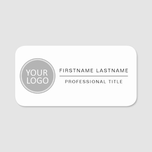 Your Business Logo Business Company Employee Staff Name Tag
