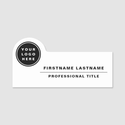 Your Business Logo Business Company Employee Staff Name Tag