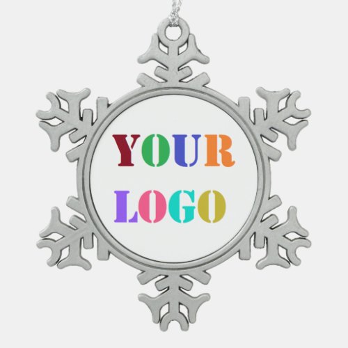 Your Business Logo Company Christmas Ornament