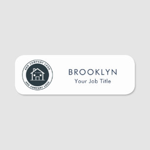 Your Business Logo Company Employees Custom Name Tag