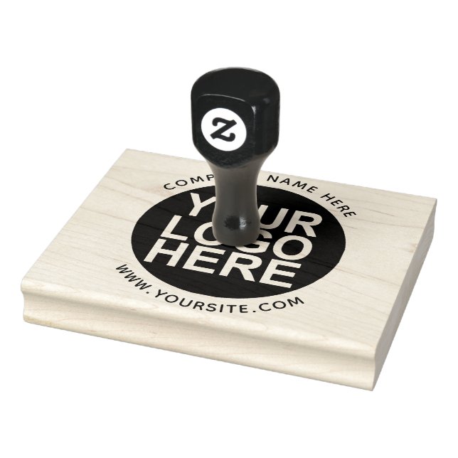Your Business Logo Company Rubber Stamp (Stamp)