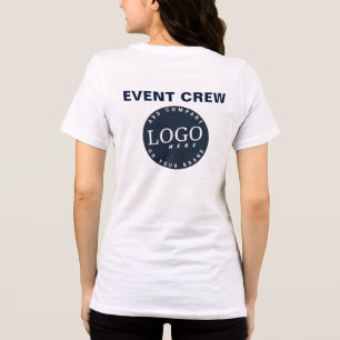 Your Business Logo Company Website Employees Tri-Blend Shirt
