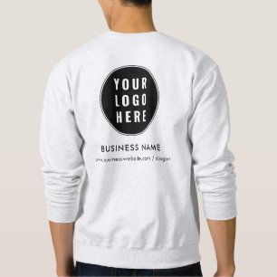 Your Business Logo Corporate Employees Swag Sweatshirt
