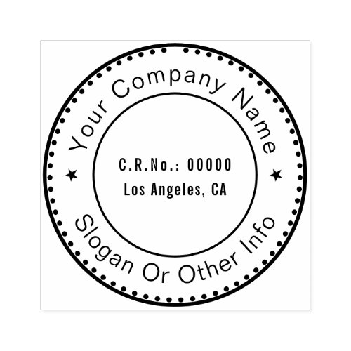 Your Business Logo Create Your Own Custom  Rubber  Rubber Stamp