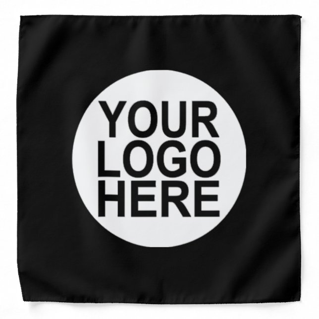Your Business Logo Custom Bandana (Front)