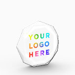 Your business logo custom basic acrylic award<br><div class="desc">Your business logo custom Acrylic Award. Any color,  any font,  modern and minimal look.</div>