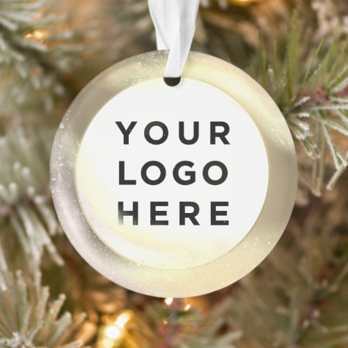 Your Business Logo Custom Christmas Ornament
