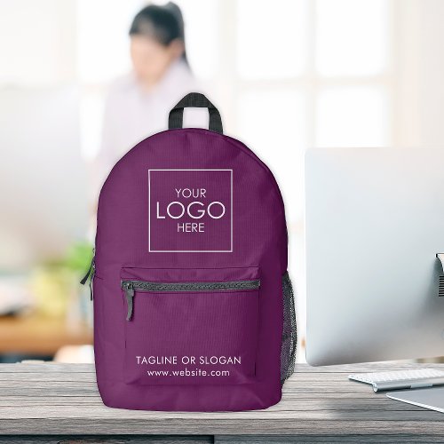 Your Business Logo Custom Company Promotional  Printed Backpack