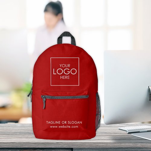 Your Business Logo Custom Company Promotional  Printed Backpack