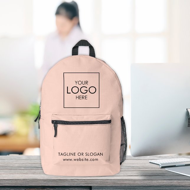 Your Business Logo Custom Company Promotional  Printed Backpack (Creator Uploaded)