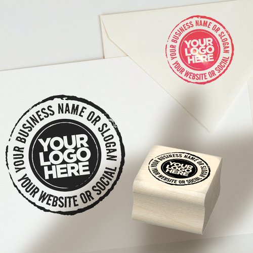 Your Business Logo Custom Cool Rubber Stamp