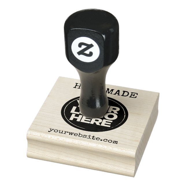 Your Business Logo Custom Crafts Homemade Rubber Stamp (Stamp)