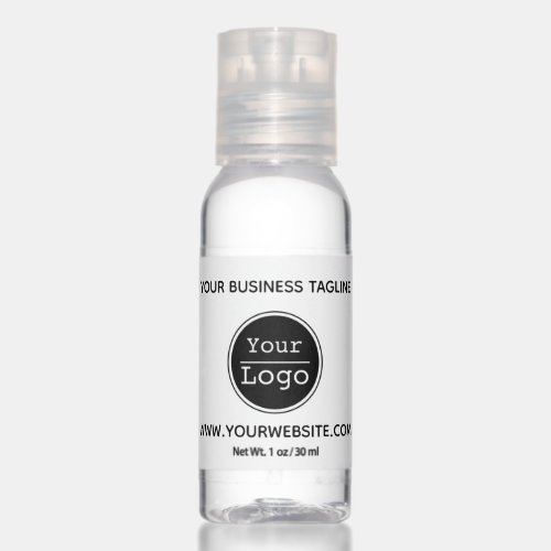 Your business logo custom hand sanitizer