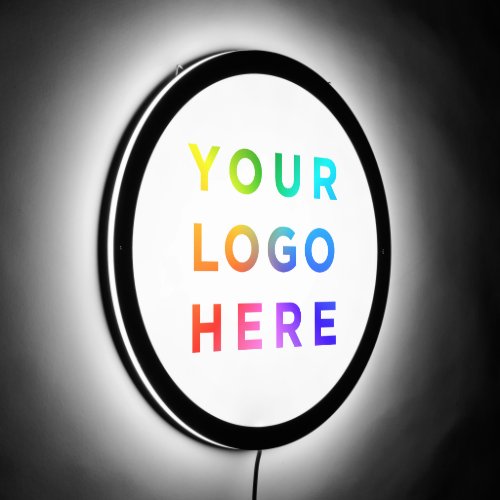 Your business logo custom illuminated LED sign