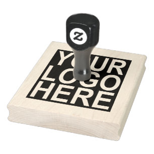 Your Business Logo Custom Large Rubber Stamp