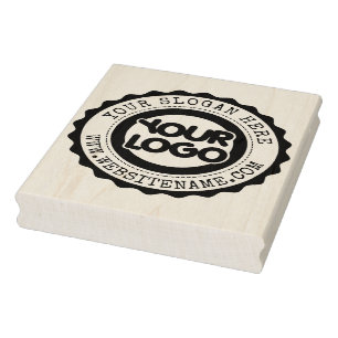 Your Business Logo Custom Large Rubber Stamp