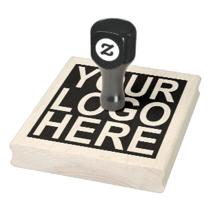 Your Business Logo Custom Large Rubber Stamp