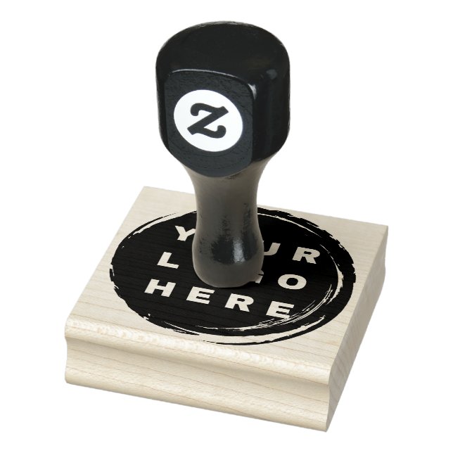 Your Business Logo Custom Rubber Stamp (Stamp)