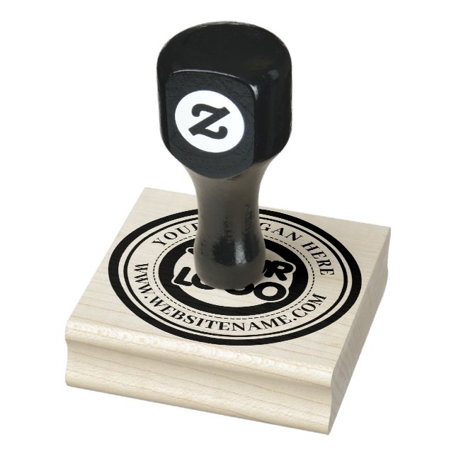 Your Business Logo Custom Rubber Stamp (Stamp)