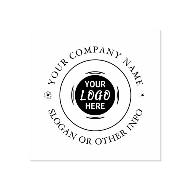 Your Business Logo Custom Rubber Stamp (Imprint)