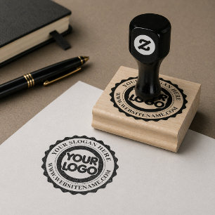 Your Business Logo Custom Rubber Stamp