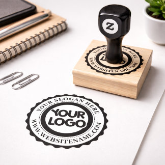 Your Business Logo Custom Rubber Stamp