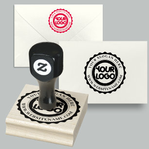 Your Business Logo Custom Rubber Stamp