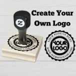 Your Business Logo Custom Rubber Stamp<br><div class="desc">Custom Business Logo rubber stamp</div>