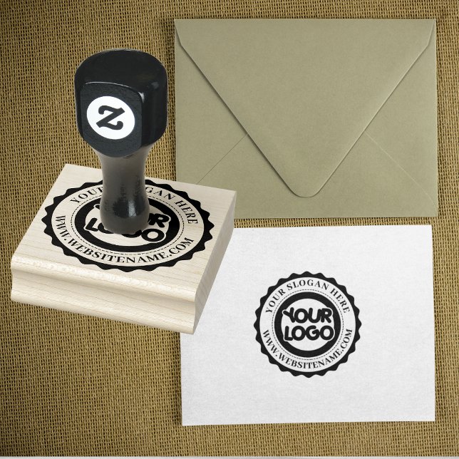 Your Business Logo Custom Rubber Stamp (Creator Uploaded)