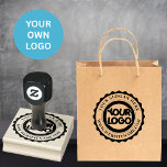 Your Business Logo Custom Rubber Stamp<br><div class="desc">Custom Business Logo rubber stamp</div>