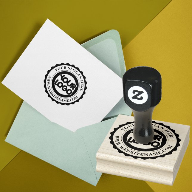 Your Business Logo Custom Rubber Stamp (Creator Uploaded)