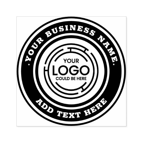 Your Business Logo Custom Rubber Stamp