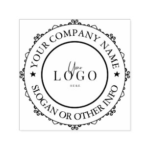 Your Business Logo Custom Self-inking Stamp