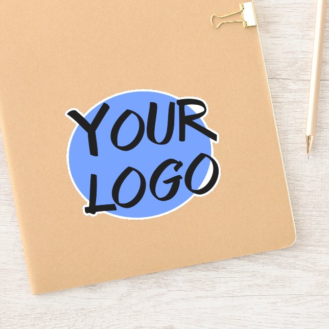 Your Business Logo Custom Sticker (Notebook)
