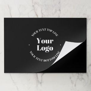 Your Business Logo & Customizable Text Template  Paper Pad