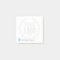 Your Business Logo Faded Backdrop | Customized 3x3