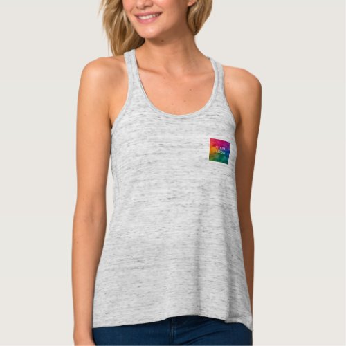 Your Business Logo Here Employee Womens Slim Fit Tank Top