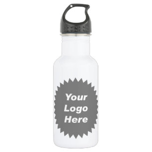 Your business logo here promo stainless steel water bottle