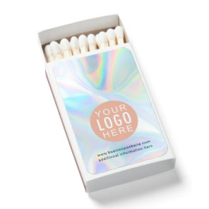 Your Business Logo Holographic Promotional Matchboxes