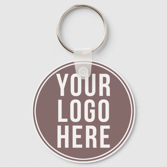 Your Business Logo Keychain (Front)