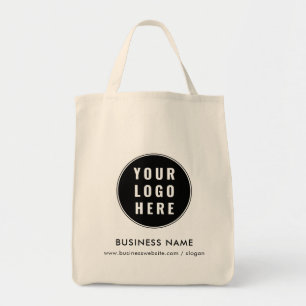 Your Business Logo Minimalist Company Promotional Tote Bag